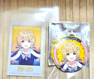 학마스 하치케이지마 파라다이스 후지타 코토네 캔뱃지 사진풍 카드