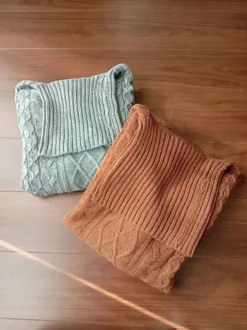 이자카야 매니아 스토어 터틀넥 니트 원피스 2세트