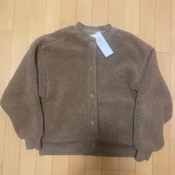 SM2 브라운 플리스 자켓 단추식