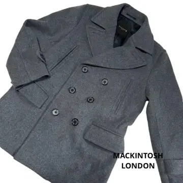 MACKINTOSH LONDON 그레이 울 피코트 L 사이즈