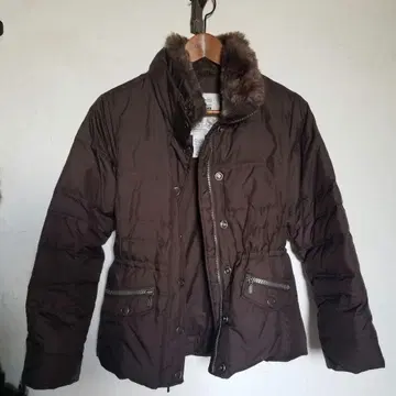 Eddie Bauer 구스 다운 브라운 다운 자켓