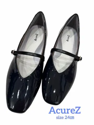 AcureZ 에나멜 펌프스 사이즈 24cm