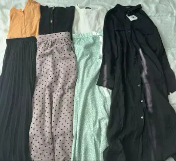 오피스 캐주얼 여성용 의류 묶음 판매 돌려입기 코디 묶음 판매 GU 코디