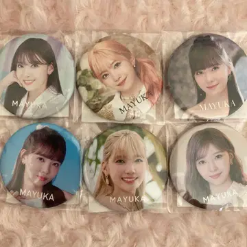 NiziU 마유카 캔 배지 묶음 판매