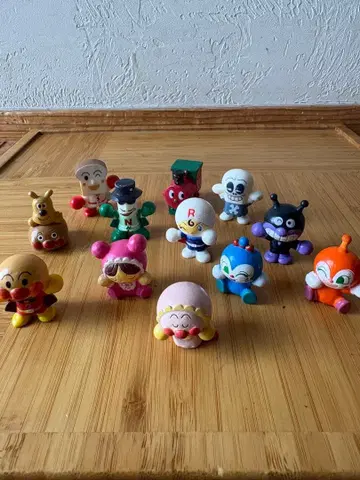 호빵맨 피규어 세트 12개 파대장, 호러맨도 있습니다