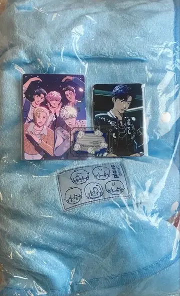 PLAVE 담요 트레이딩 카드 예준, 노아, 밤비, 우노, 하민