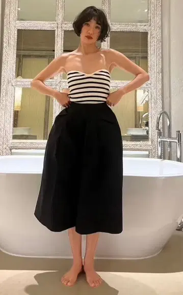 Nala 드레스 팬츠 블랙