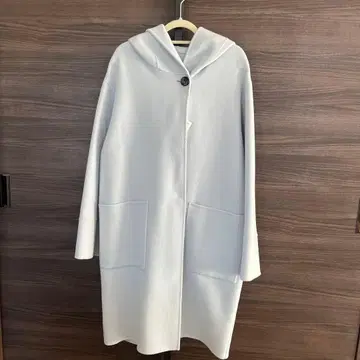 후드 부착 코트