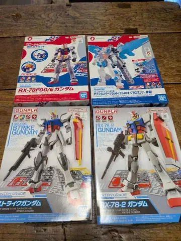 건담 프라모델 세트 RX-78F00/E 스트라이크 RX-78-2