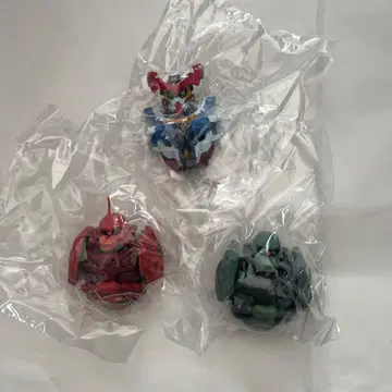 제일복권 지크 액스 D상 모빌슈트 헤드 마그넷 3종