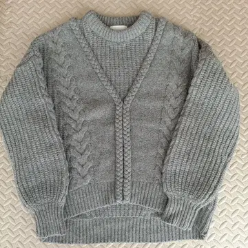 CLANE 케이블 니트