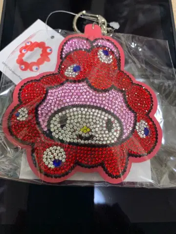 간사이 만박 미야쿠미야쿠 변신 마이멜로디 스톤 장식 키링