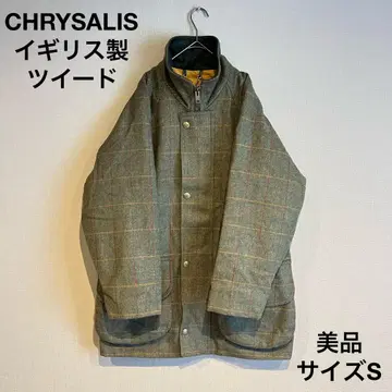 CHRYSALIS 크리살리스 트위드 헌팅 코트 영국제 새상품급
