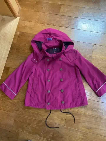 x-girl 더블 브레스트 자켓 크림슨