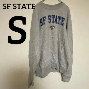 할인 즉시 구매 OK SF STATE 그레이 트레이닝복 S 여성용 남성용