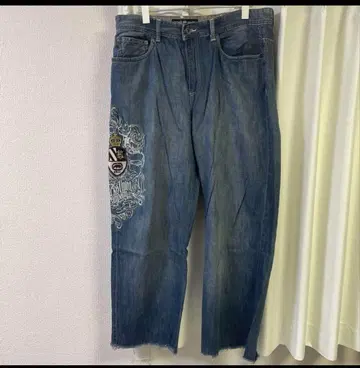 ECKO UNLTD (에코 언리미티드) 배기 데님 팬츠