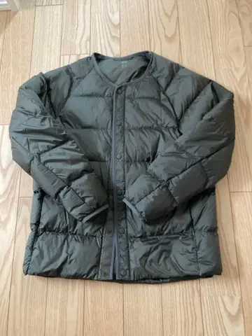 UNIQLO 다운 자켓 M 다크 그린