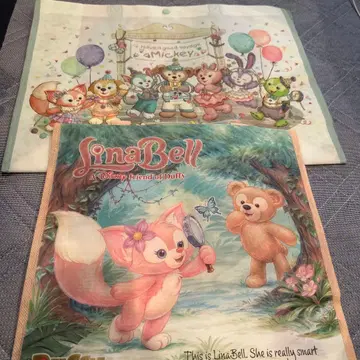 더피 쇼핑백 2개