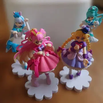 원더풀 프리큐어 큐티 피규어 4체 세트