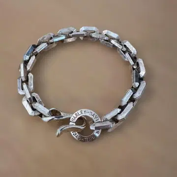 할리데이비슨 팔찌 블록체인 실버 925