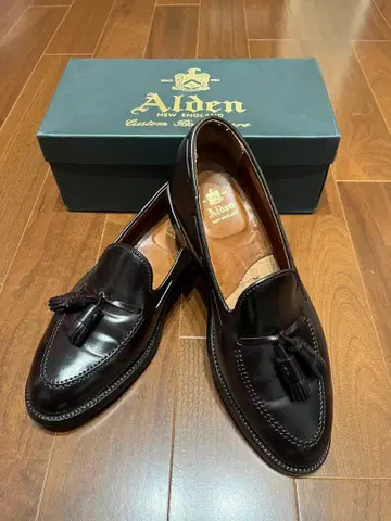 Alden 563 US9D 태슬 로퍼 알든