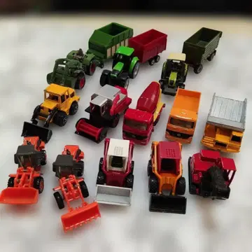 SIKU 기타 농업 건설 차량 미니카 세트 13대