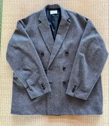 soerte 오버 사이즈 더블 브레스트 자켓 24년 트위드 사이즈 3