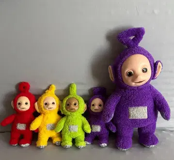 미사용 텔레토비즈 GB 봉제 인형 컴플리트 묶음 판매