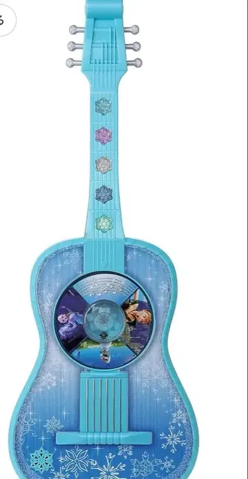 겨울왕국 완구 기타 스카이블루