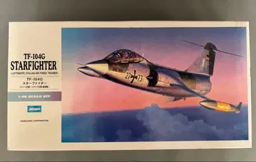 [직접 조립] 하세가와 TF-104G 스타 파이터 1/48 프라모델 키트