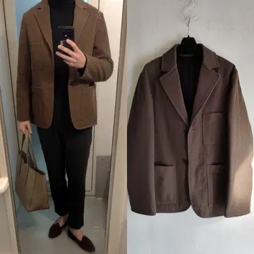 투모로우랜드 자켓 카키/딸리아또레 라르디니