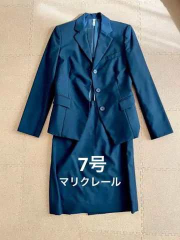 포멀 슈트 취업 정장 상하의 세트 마리끌레르 7호 블랙