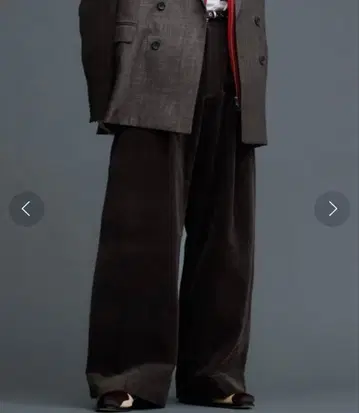 soerte 24AW WIDE STRAIGHT CORDUROY PANTS