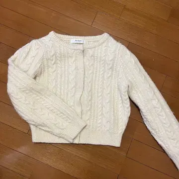 Herlipto Bijou Cable Knit Cardigan