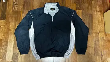 ZETT 네이비 그레이 윈드 브레이커 상하의 XO