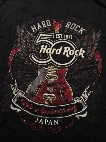 Hard Rock Cafe 50주년 기념 T셔츠