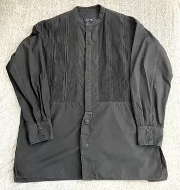 pheeta 피타 Trinity 핀턱 밴드 카라 셔츠 사이즈 1