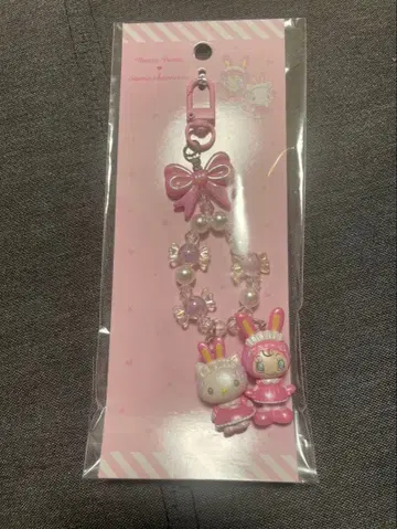 메조피아노 산리오 베리에 헬로키티 토끼 캐릭터 키링