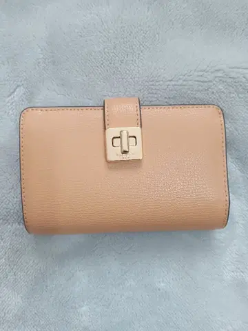 케이트 스페이드 접이식 지갑 베이지