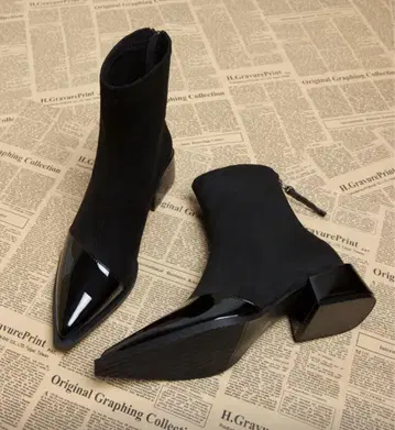 엘레강트 앵클부츠