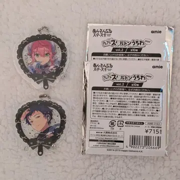 앙스타 프레프레 스켈레톤 부채 mini 히메미야 토리 & 후시미 유즈루