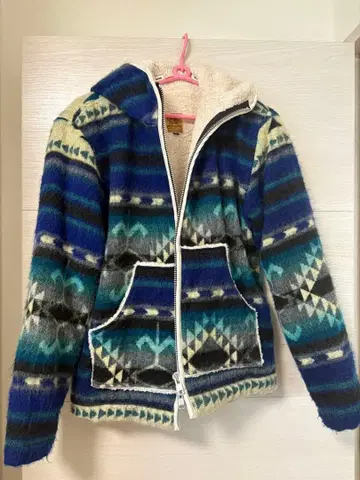 BUENO 플리스 자켓 후드 부착 중고