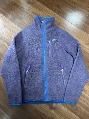 patagonia 플리스 자켓 퍼플