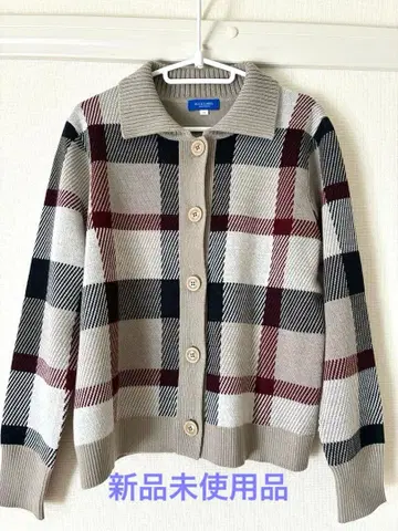 블루 라벨 니트 가디건