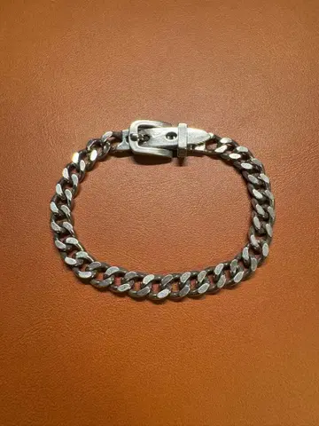 멕시코 산 빈티지 벨트 디자인 키헤이 체인 팔찌