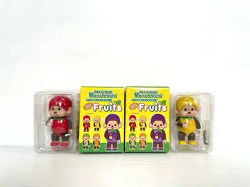 [레어] 마이크로 몽치치 후르츠 스트로베리 바나나 2개 세트 미개봉