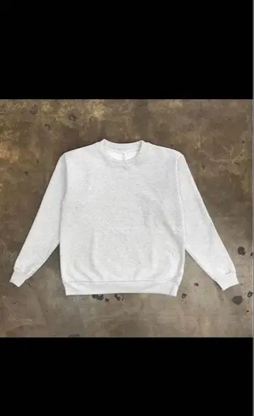 로스앤젤레스 어패럴 맨투맨 그레이 사이즈 S