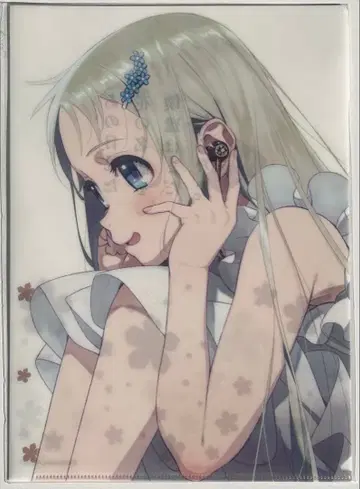 그날 본 꽃의 이름을 우리는 아직 몰라 클리어 파일 혼마 메이코 멘마