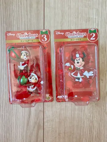 Happy 복권 디즈니 크리스마스 오너먼트 2025 미니 칩과 데일