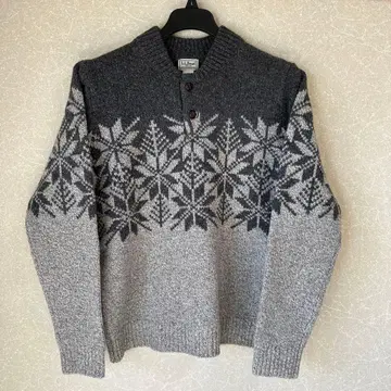 L.L.Bean 눈꽃 무늬 스웨터 XL